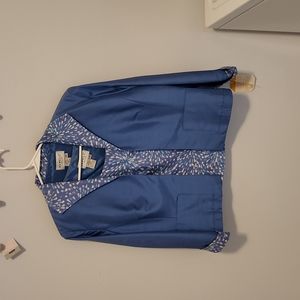 SZ 10 PETITE 3 PIECE SKIRT SUIT BY PAPELL. NWT.  FRENCH BLUE COLOR.